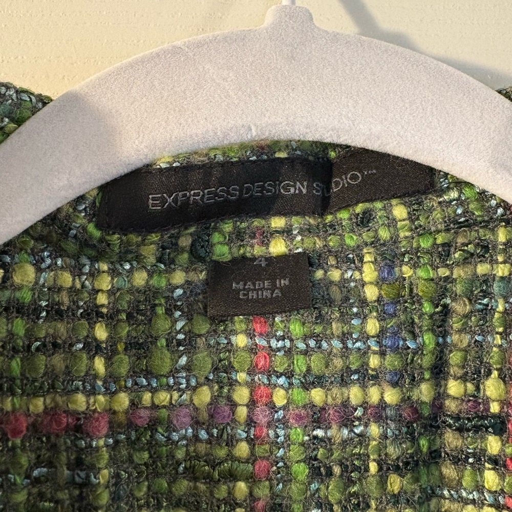 Y2K Express Tweed Jacket - Picture 2 of 5